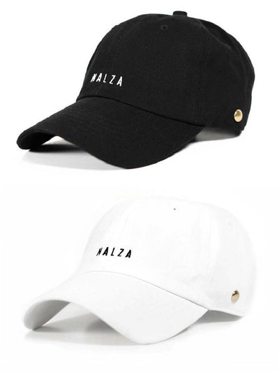 Nalza Signature Hat Black and White