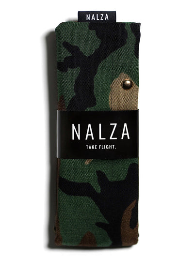 Cordura® Forest Camo Speed Skating Blade Covers.